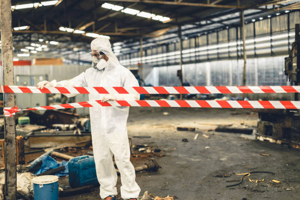 Professional Biohazard technician working in Lathrop, MO
